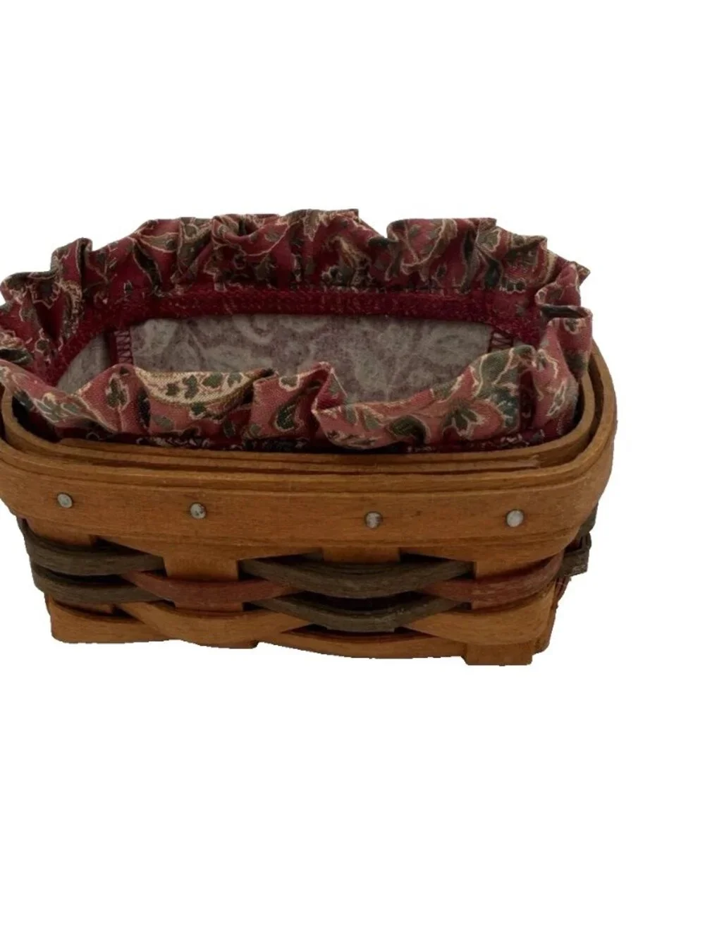Longaberger Fathers Day Set With Calendar Pad and 3 FD Baskets
